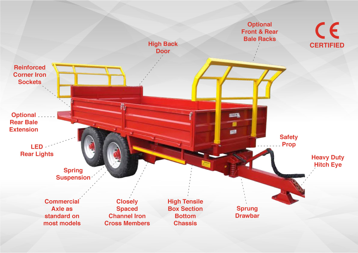 General Purpose Tipping Trailer Features